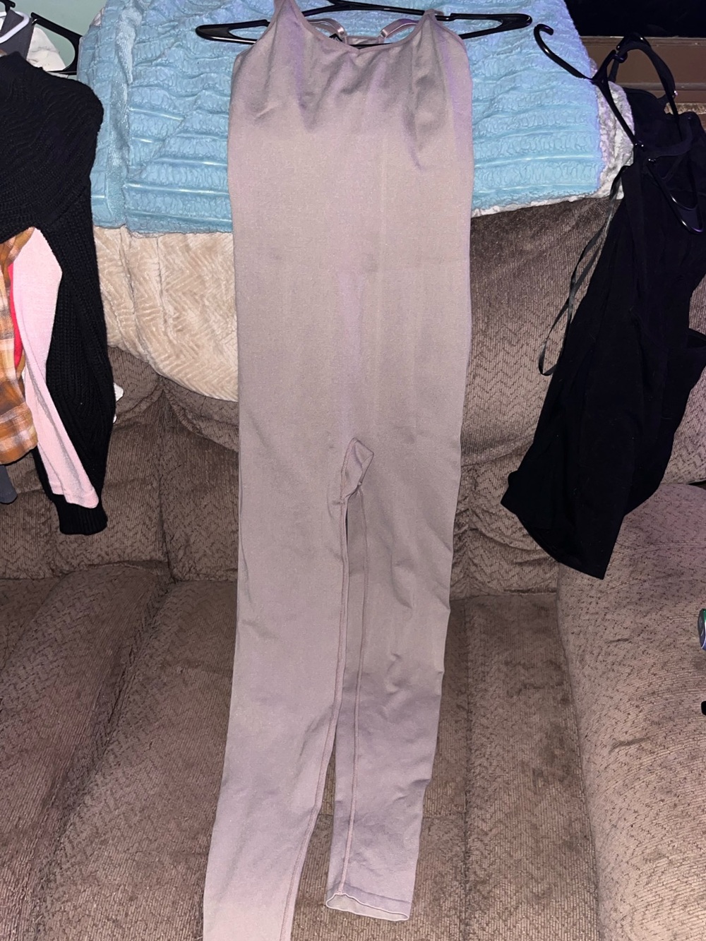 PINK Victoria's Secret Mauve Slim Jumpsuit